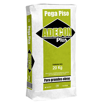 SACO PEGA AZULEJO ECONOMICO PERDURA ADECON BLANCO 20 KG